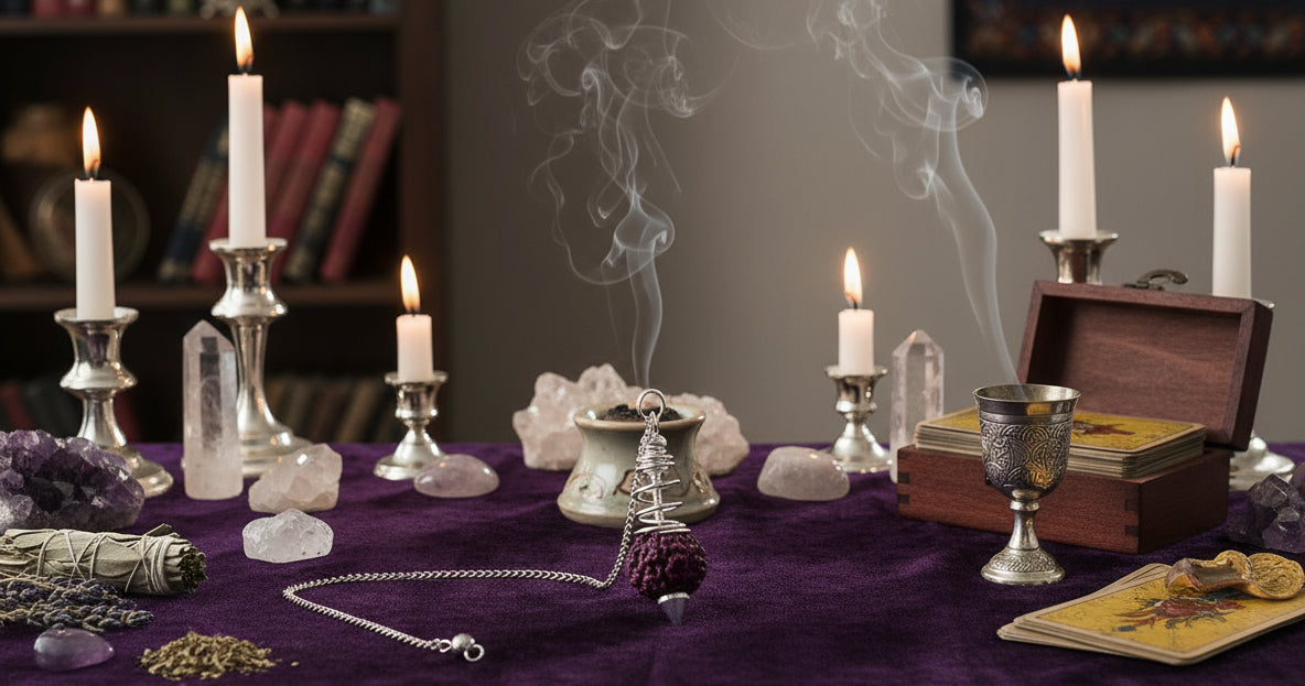 Ball Pendulum Rudraksha Silver spiral