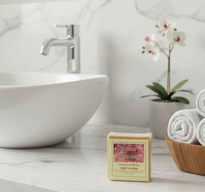 Apple Cantaloupe Bar Soap - Refreshing Fruit-Inspired Cleanser