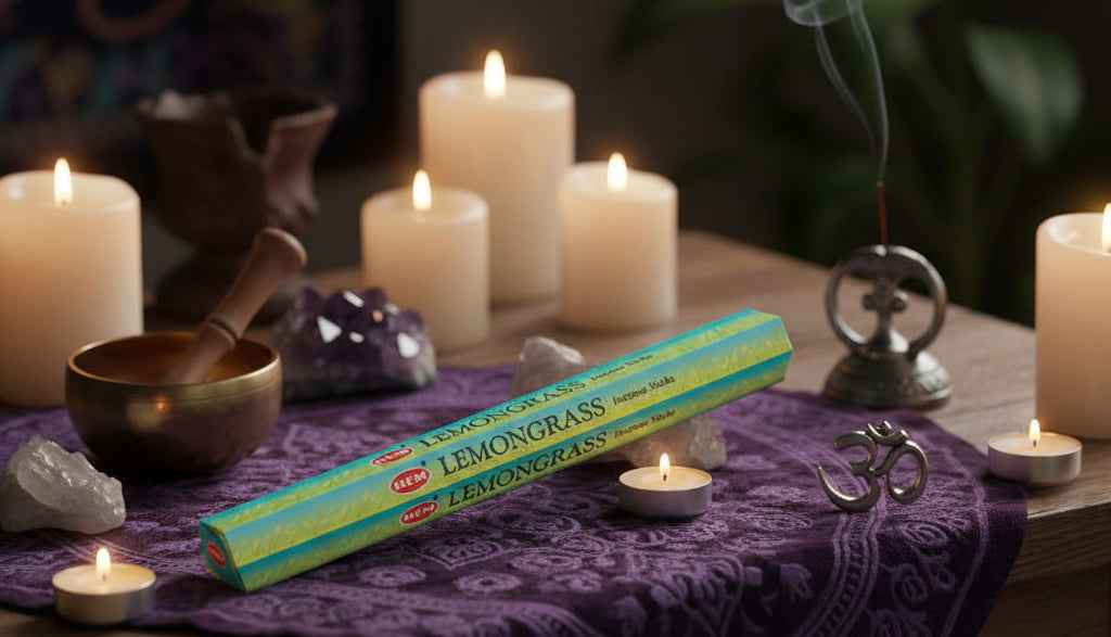 Hem Hexagon Lemongrass Incense Sticks