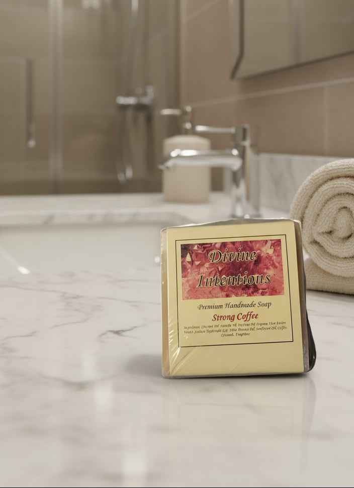 Strong Coffee Bar Soap – Energizing Cleanser for a Refreshing Shower Experience
