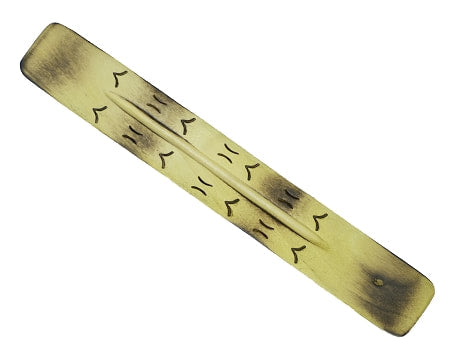 Incense Stick Burner with Burnt Design