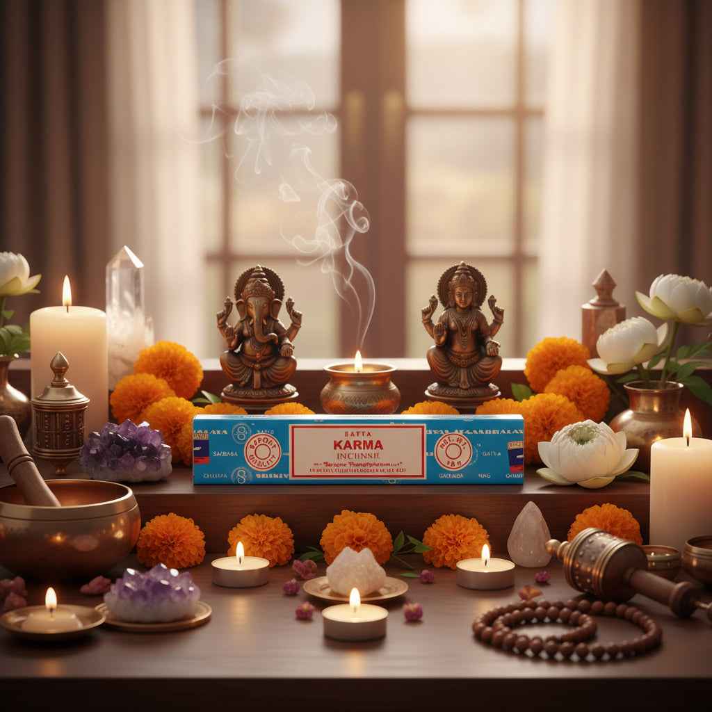 Satya Karma Incense Sticks - Elevate Your Space with Serenity and Aroma