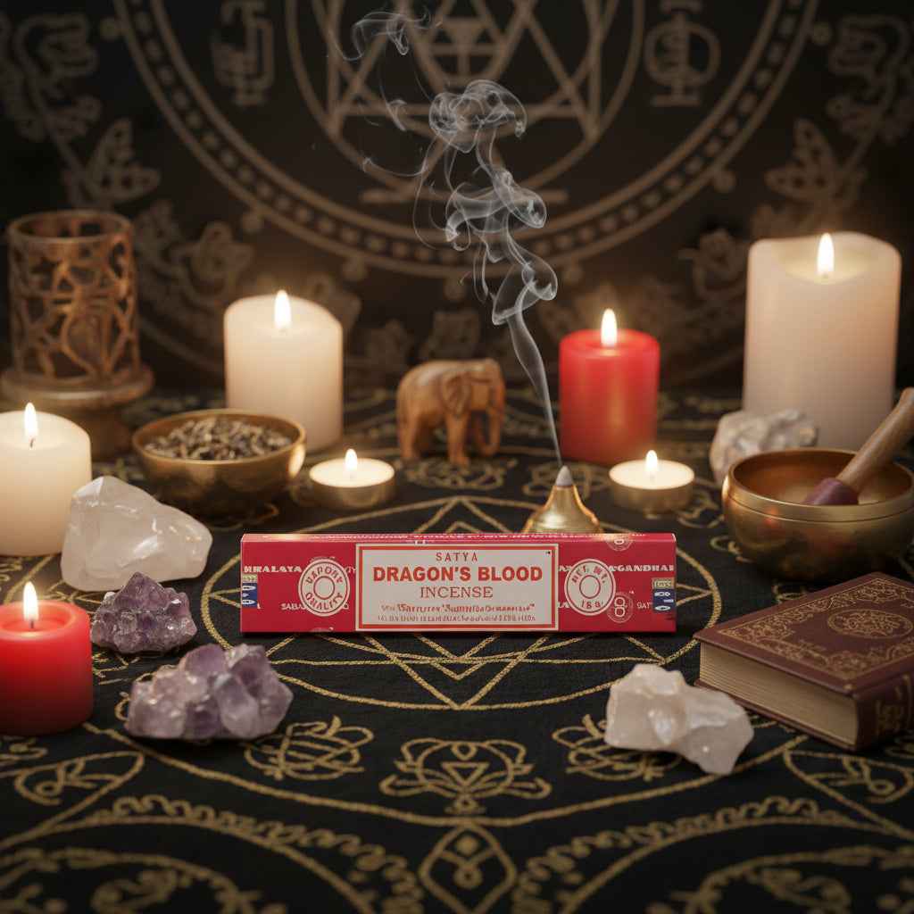 Satya Dragon's Blood Incense Sticks for Aromatic and Spiritual Benefits