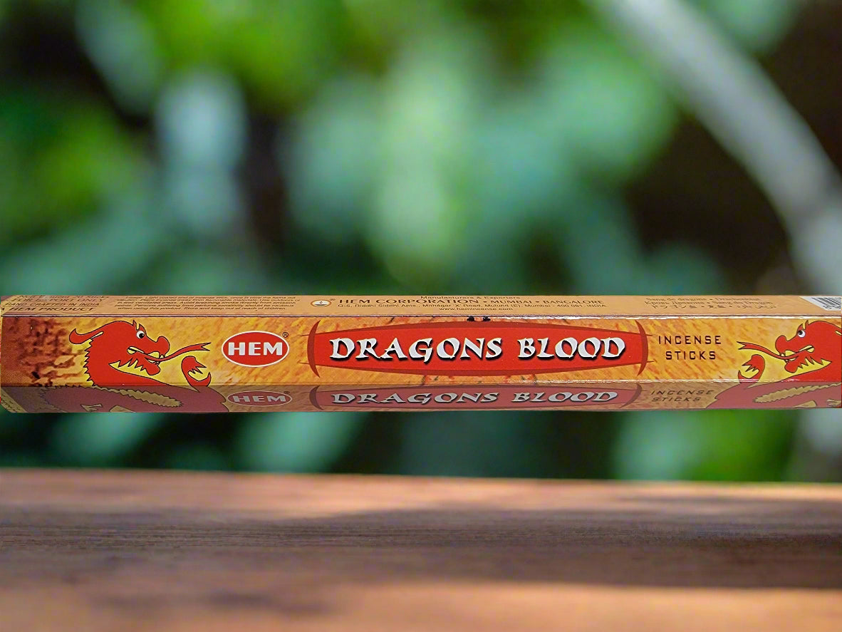 Hem Hexagon Dragons Blood Incense Sticks