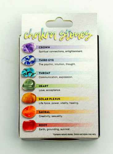 Chakra Stones Box Set for Harmony and Balance