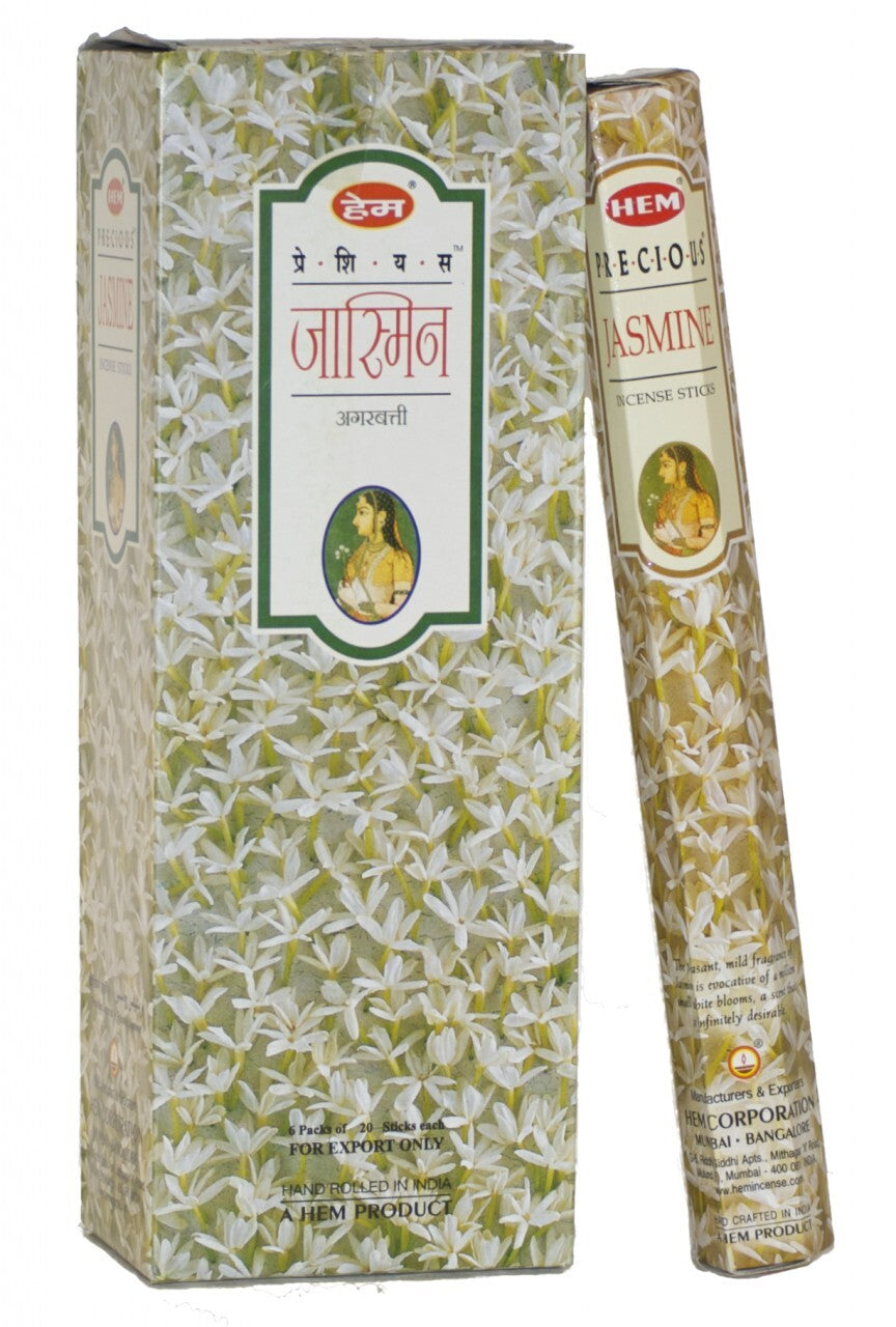 Hem Hexagon Precious Jasmine Incense Sticks