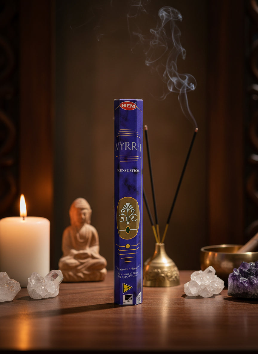 Hem Hexagon Myrrh Incense Sticks