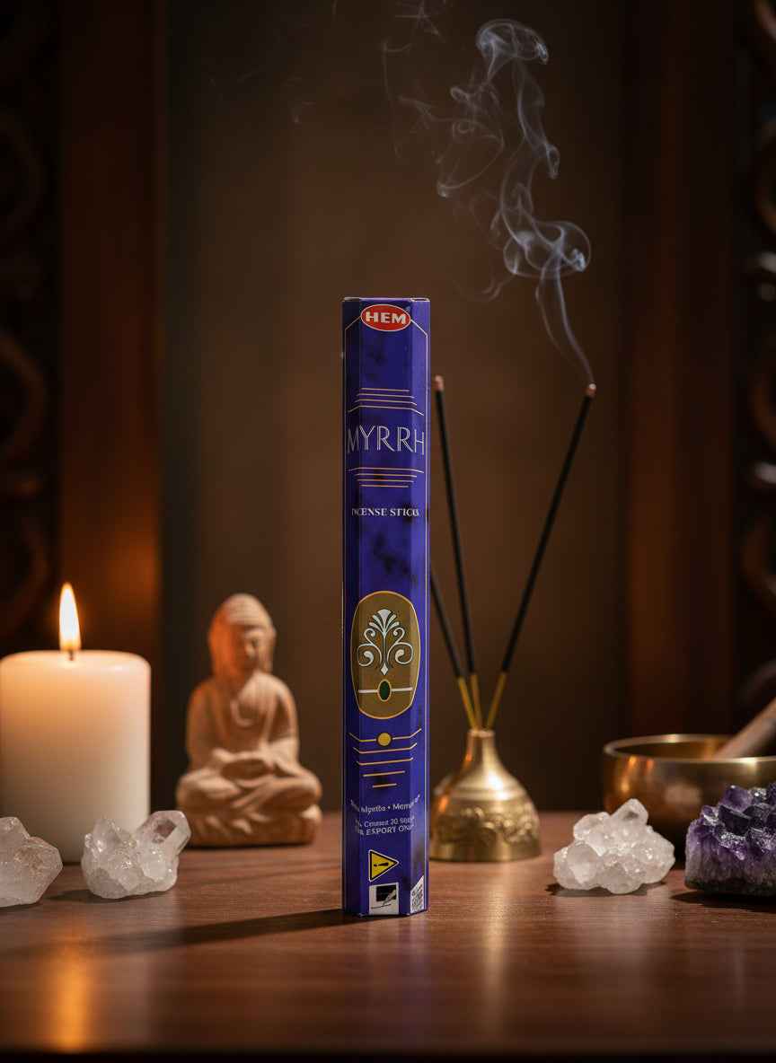 Hem Hexagon Myrrh Incense Sticks
