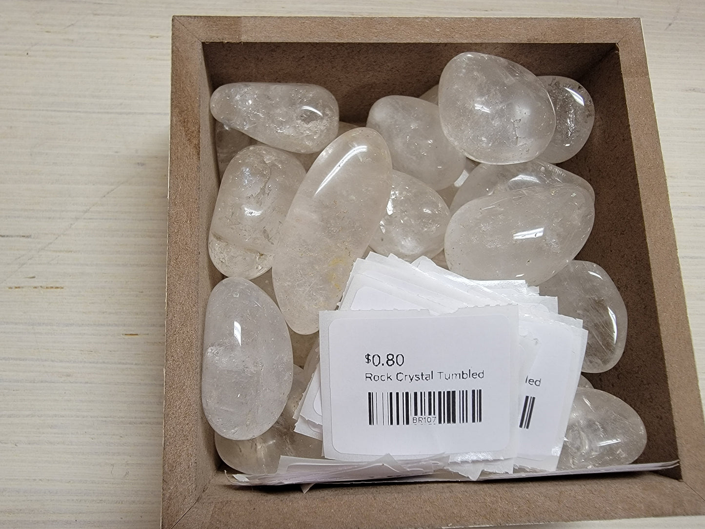Rock Crystal Tumbled Gemstone