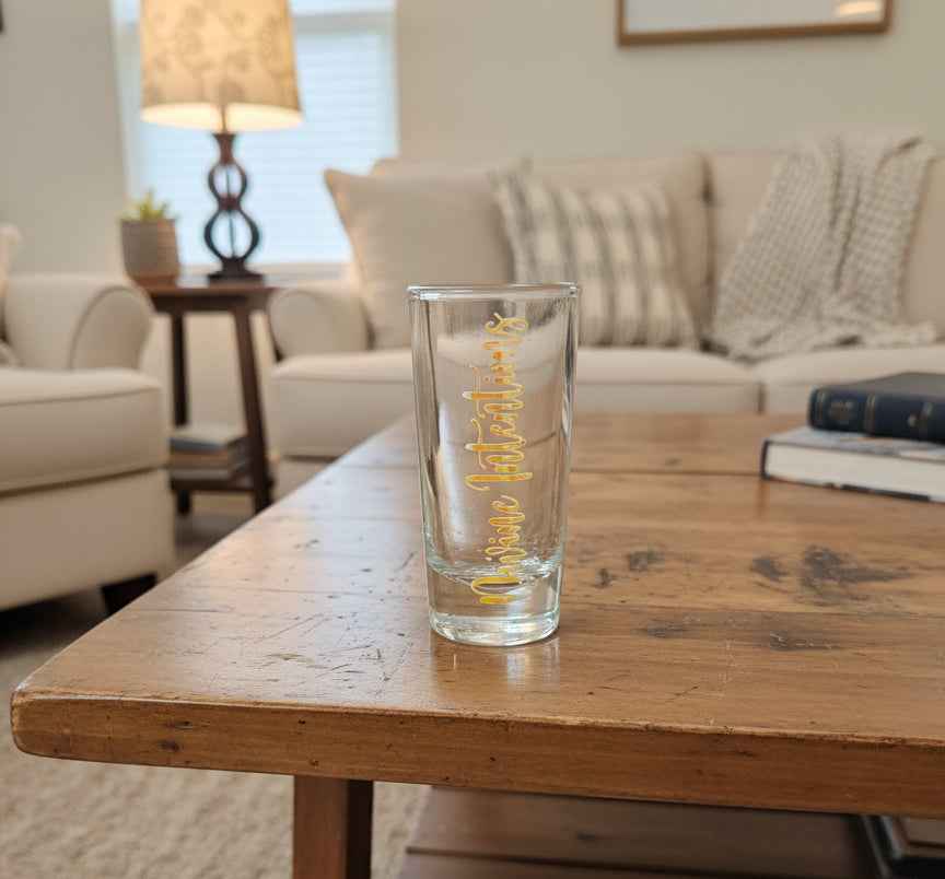 Divine Intentions Shot Glass - Elevate Your Celebrations with Meaningful Sips