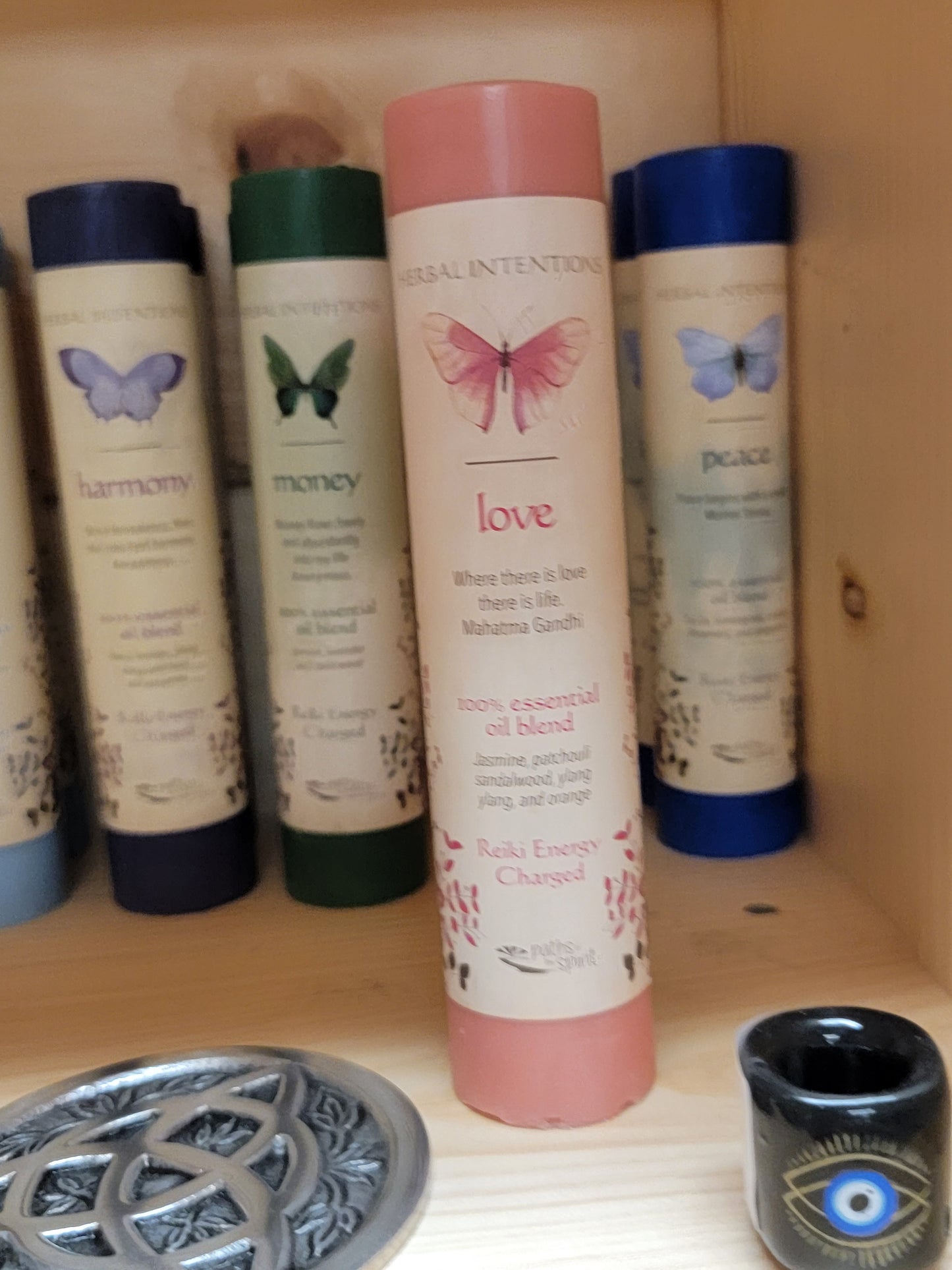 Herbal Intentions Love Candle