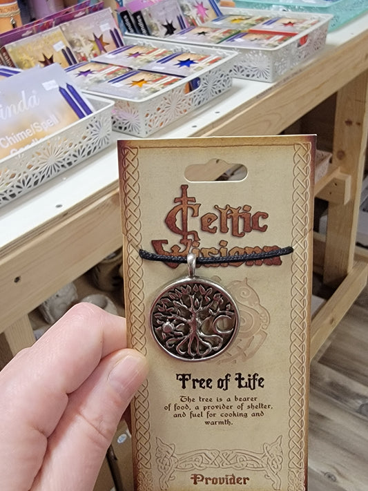 Celtic Visions Tree Of Life Carded Pendant
