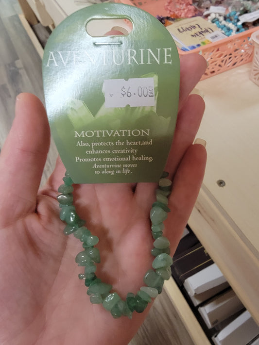 Green Aventurine Motivation Bracelet