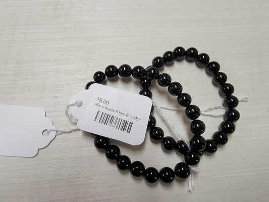 Black Agate 8 MM Bracelet