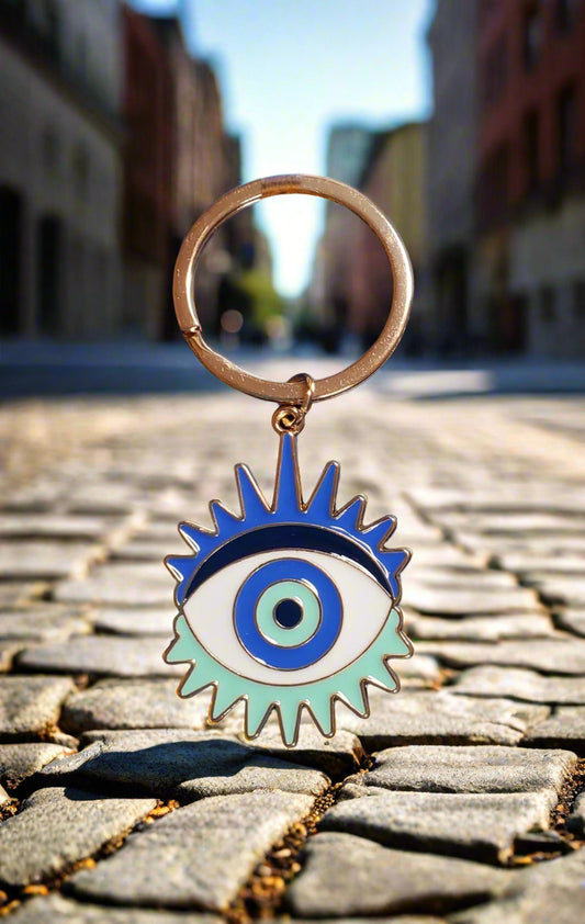 All Seeing Eye Protection Keyring