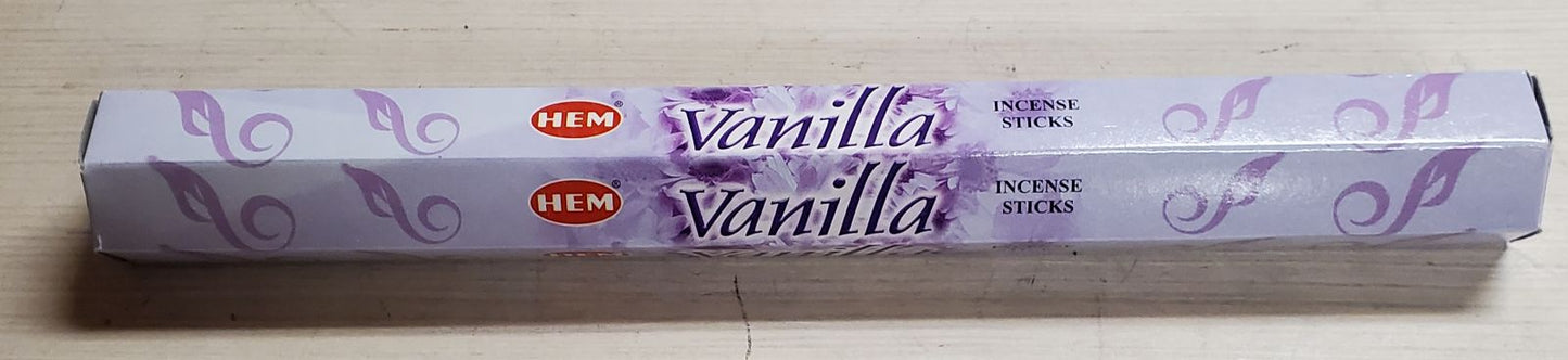 Hem Hexagon Vanilla Incense Sticks