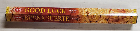 Hem Hexagon Good Luck Incense Sticks