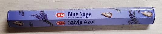Hem Hexagon Blue Sage Incense Sticks