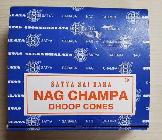 Nag Champa Dhoop Incense Cones