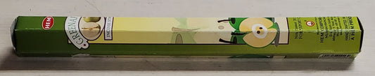 Hem Hexagon Green Apple Incense Sticks
