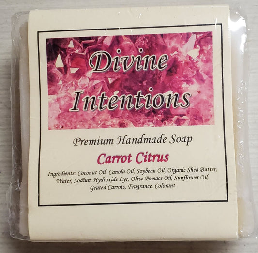Carrot Citrus Bar Soap