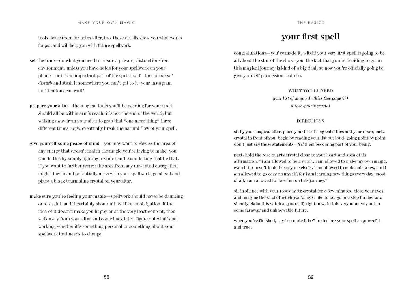 Make Your Own Magic: A Beginner’s Guide to Self-Empowering Witchcraft