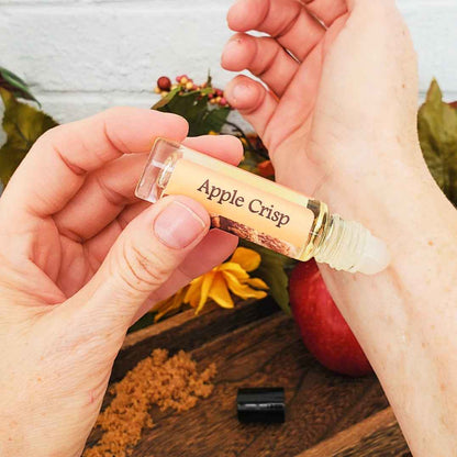 Shadow Scents Apple Crisp Roll-On Perfume Body Oil – Sweet Apple Pie Inspired Gourmand Fragrance
