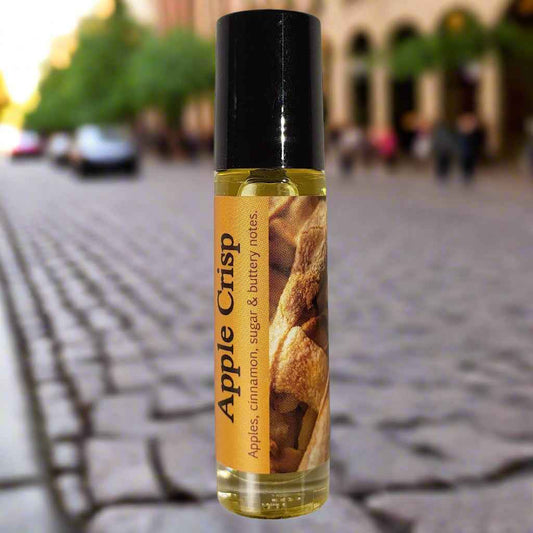 Shadow Scents Apple Crisp Roll-On Perfume Body Oil – Sweet Apple Pie Inspired Gourmand Fragrance
