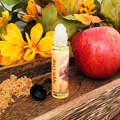 Shadow Scents Apple Crisp Roll-On Perfume Body Oil – Sweet Apple Pie Inspired Gourmand Fragrance
