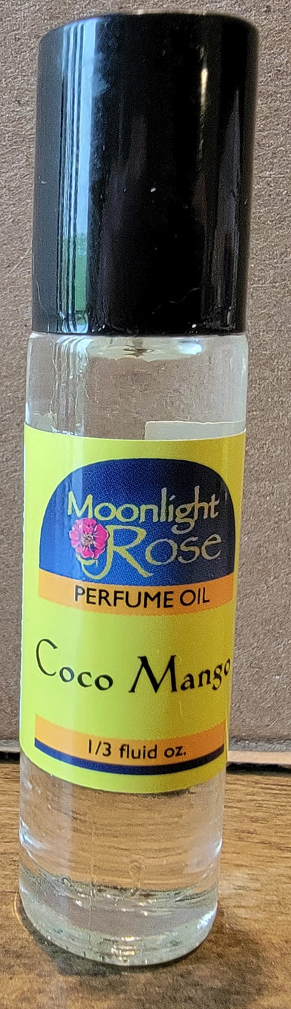 Wild Rose / Moonlight Rose Fine Body Oils - 50 Different Scents - 1/3 Fluid Oz - USA Made