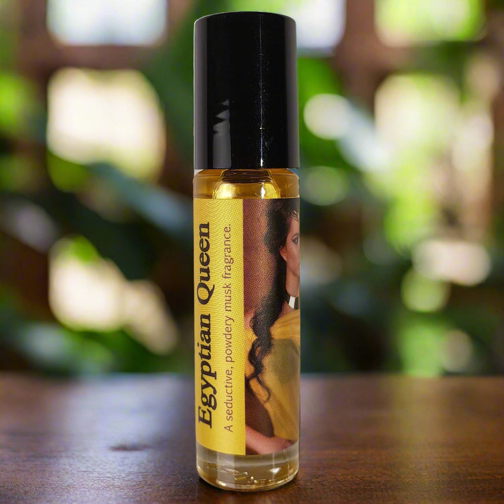 Shadow Scents Egyptian Queen Roll-On Perfume Body Oil – Luxurious Musk Fragrance for Women