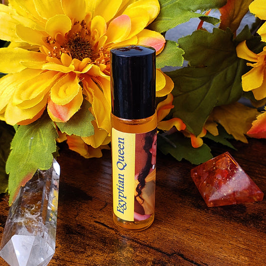 Shadow Scents Egyptian Queen Roll-On Perfume Body Oil – Luxurious Musk Fragrance for Women