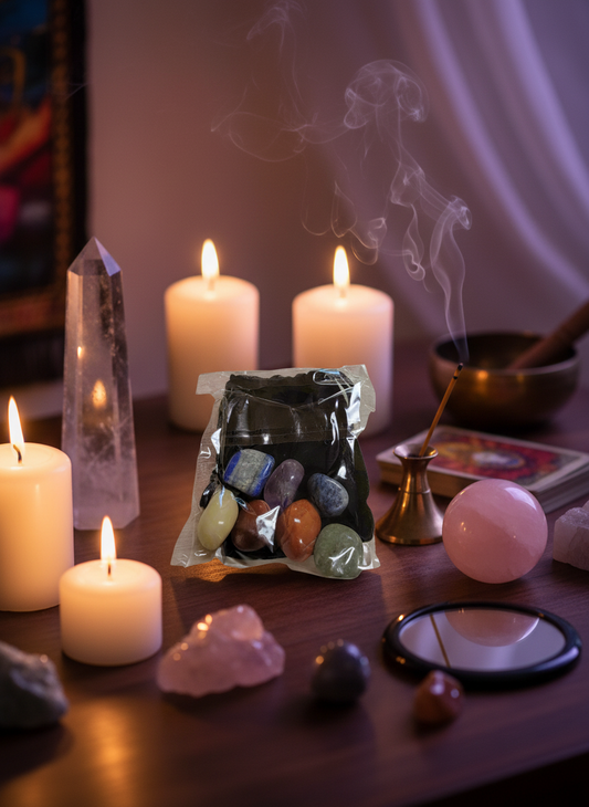 Tumbled Stone Chakra Set for Energy Healing and Balance