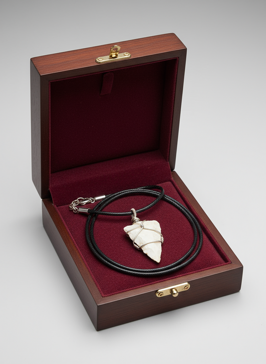 Arrowhead Necklace on 18" Cord - Unique Pendant Jewelry