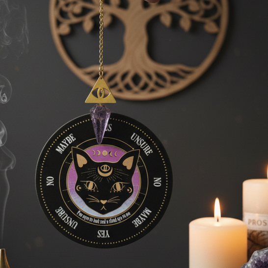 Mystic Mog Pendulum Divination Kit for Accurate Readings and Spiritual Guidance