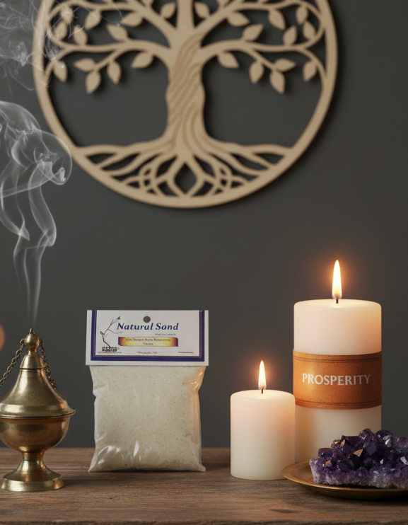 Natural Sand 1/2 Pound Cleaned & Sifted for Crafting and Aquariums