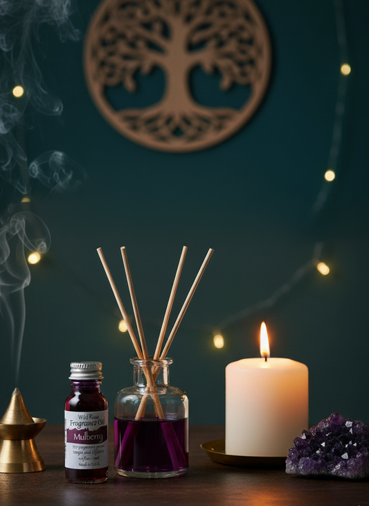 Moonlight Rose Lavender Fragrance Oil - Enchanting Aromatherapy for Relaxation and Peace