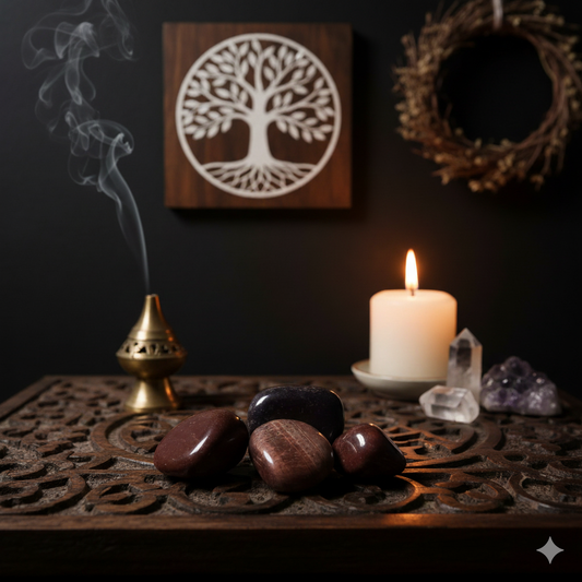 Red Jasper Rough Rock from India - Divine Intentions