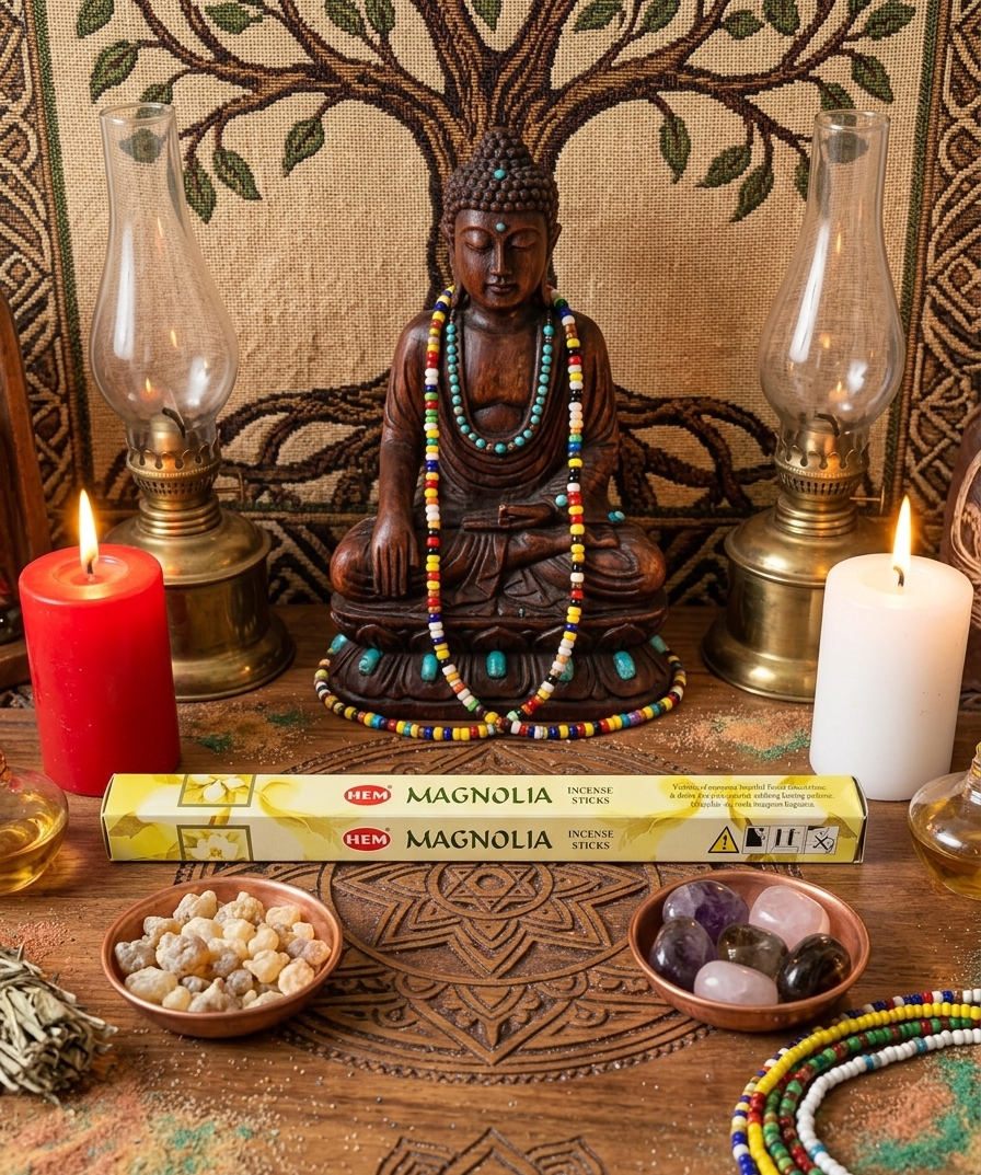 HEM Hexagon Magnolia Incense Sticks
