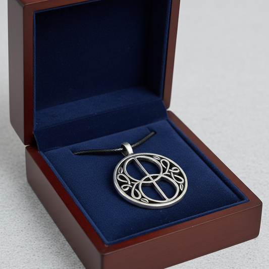 Celtic Visions Well Cover Carded Pendant - Unique Artisan Jewelry