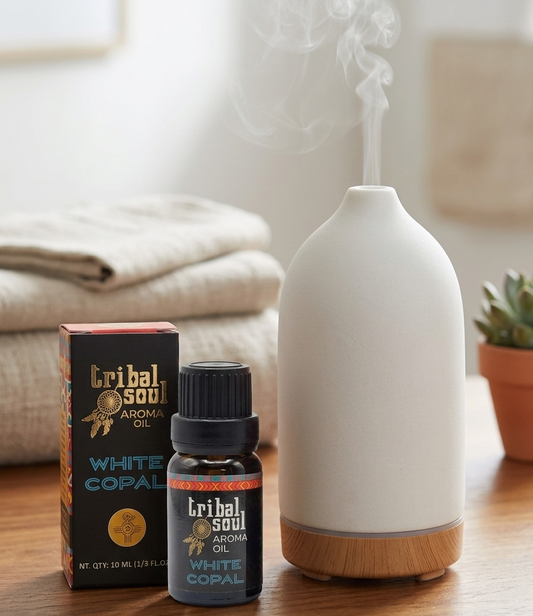 Tribal Soul White Copal Aroma Oil for Relaxation and Purification