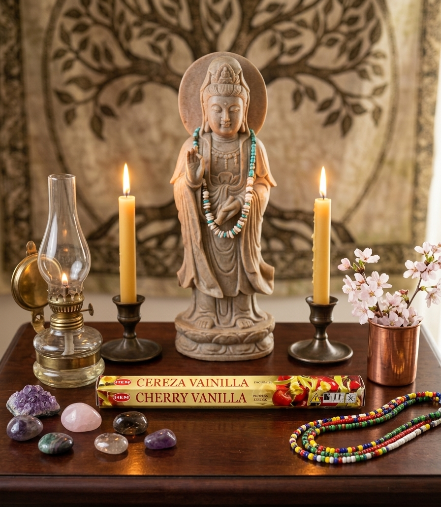HEM Hexagon Cherry Vanilla Incense Sticks