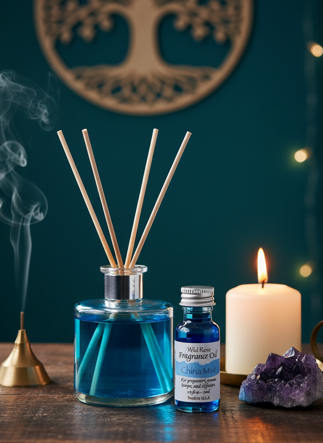 Moonlight Rose China Mist Fragrance Oil for Luxurious Aromatherapy