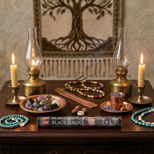 HEM Hexagon Black Magic Incense Sticks
