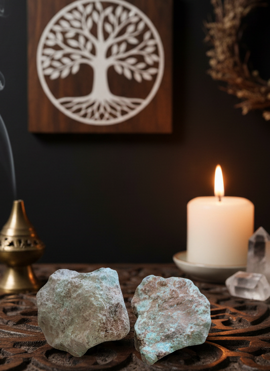 Chrysocolla Rough Stone - Divine Intentions