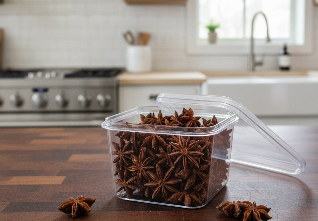 Anise Star Whole 1 Ounce - Aromatic Spice for Flavorful Cooking