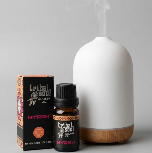 Tribal Soul Myrrh Aroma Oil - 10 ML for Relaxation and Well-being
