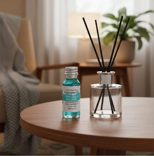 Moonlight Rose White Sage & Palo Santo Aroma Oil