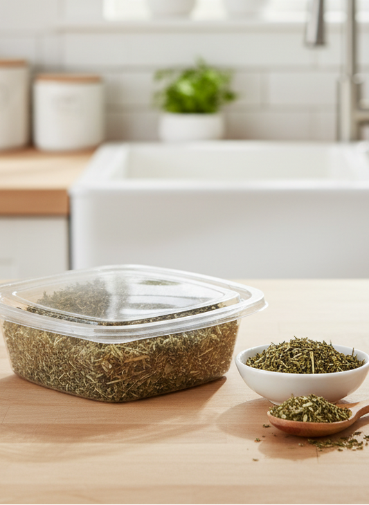 Raspberry Leaf Cut & Sifted Bulk 1/2 OZ - Herbal Wellness Boost