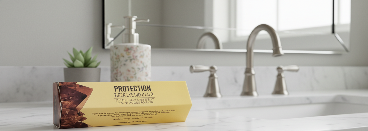 Protection Energy Stone Roll On Body Oil for Enhanced Energy and Wellbeing